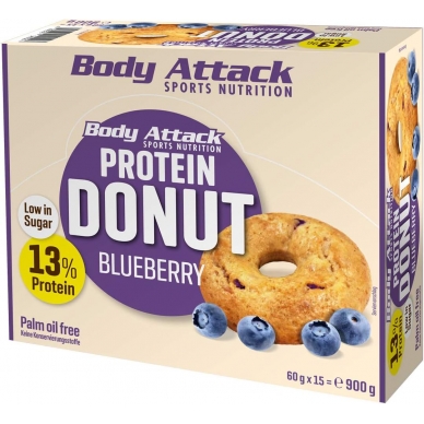 Body Attack Protein Donut 蛋白冬甩 - 60克 (15件/1盒)