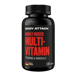 Body Attack Multi Vitamin 綜合維他命 - 100 粒裝硬丸 Body Attack Multi Vitamin 綜合維他命 - 100 粒裝硬丸