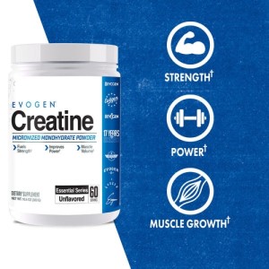 Evogen Creatine Monohydrate 一水肌酸粉-300克 Evogen Creatine Monohydrate 一水肌酸粉-300克