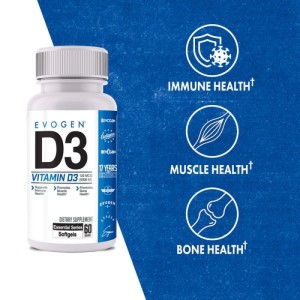 Evogen Vitamin D3 維生素D3 60粒