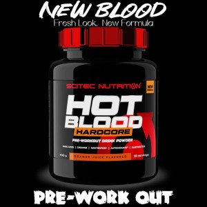 Scitec Hot Blood Hardcore 氮泵 700克