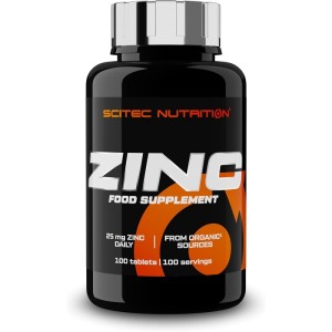 Scitec Zinc 25mg 鋅 - 100粒